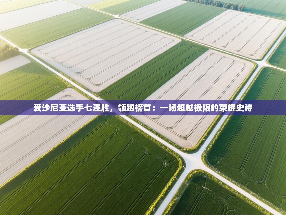 爱沙尼亚选手七连胜，领跑榜首：一场超越极限的荣耀史诗